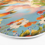 Orange Garden Bath Mat Gallery Image 3