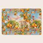 Orange Garden Cutting Board Gallery Image 1