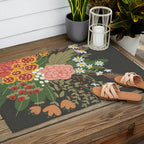 Ikebana #2 Outdoor Rug Gallery Image 2