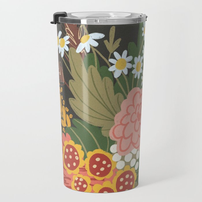 Ikebana #2 Travel Mug Gallery Image 3