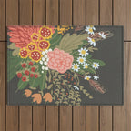Ikebana #2 Outdoor Rug Gallery Image 1