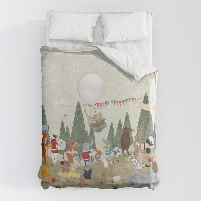 the great parade Duvet Cover Gallery Image 6