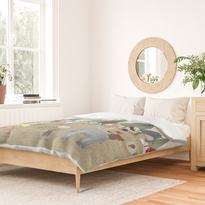 the great parade Duvet Cover Gallery Image 2