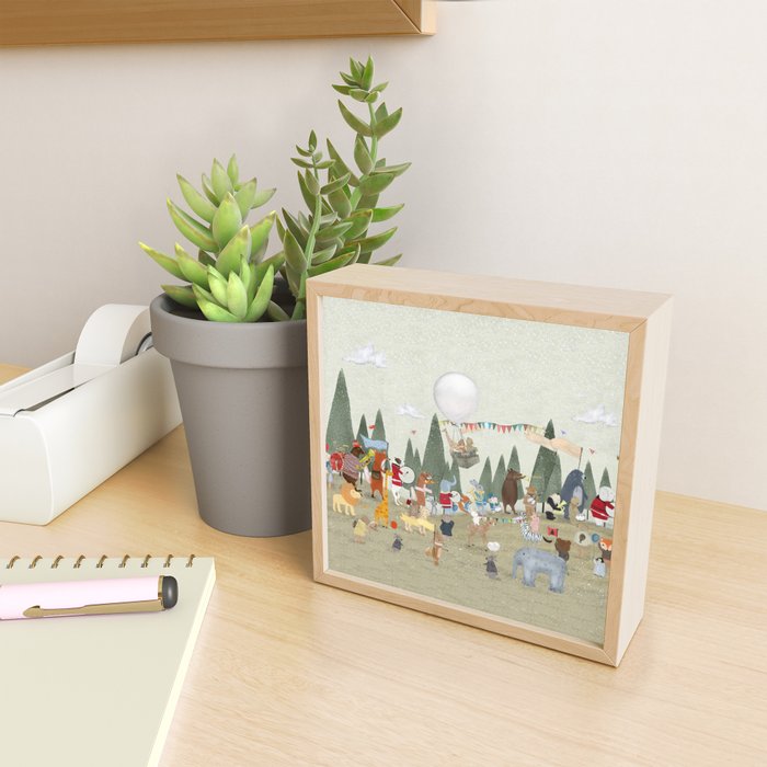 the great parade Mini Art Print Gallery Image 2