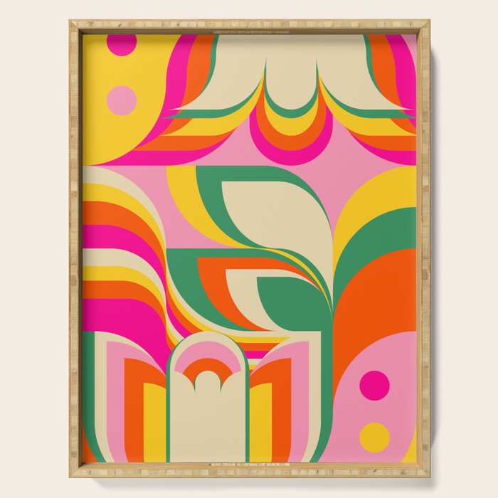 Lotus Serving Tray Gallery Image 1