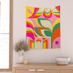 Lotus Wall Tapestry Gallery Image 2