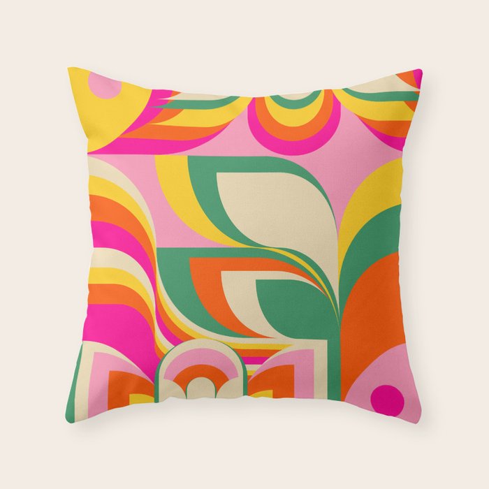 Lotus Throw Pillow Gallery Image 6