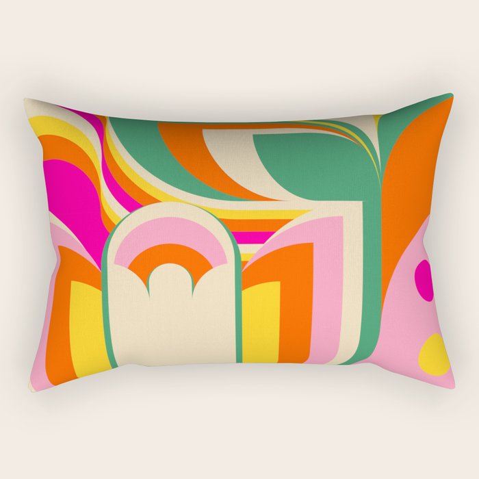 Lotus Rectangular Pillow Gallery Image 2