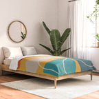 Minimal Colorful Abstract Shapes 3 Comforter Gallery Image 2