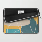 Minimal Colorful Abstract Shapes 3 Laptop Sleeve Gallery Image 2
