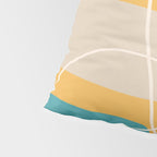 Minimal Colorful Abstract Shapes 3 Pillow Sham Gallery Image 4