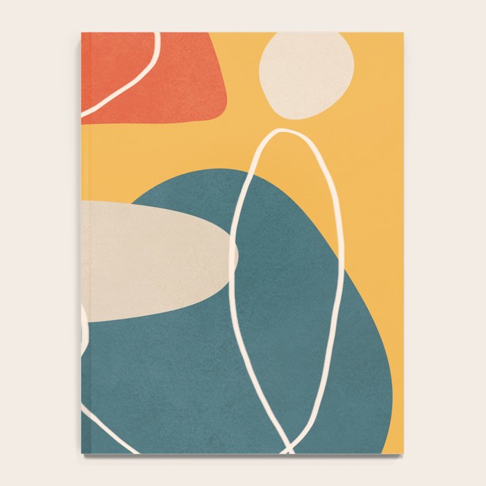 Minimal Colorful Abstract Shapes 3 Notebook Gallery Image 4