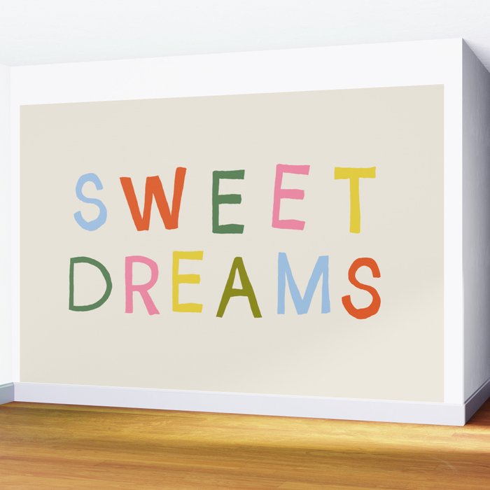 Sweet Dreams Wall Mural Gallery Image 2