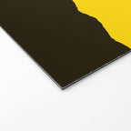 Colorful Parasol Black Yellow Background #decor #society6 #buyart Welcome Mat Gallery Image 2
