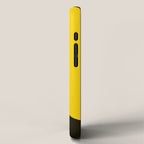 Colorful Parasol Black Yellow Background #decor #society6 #buyart iPhone Case Gallery Image 2