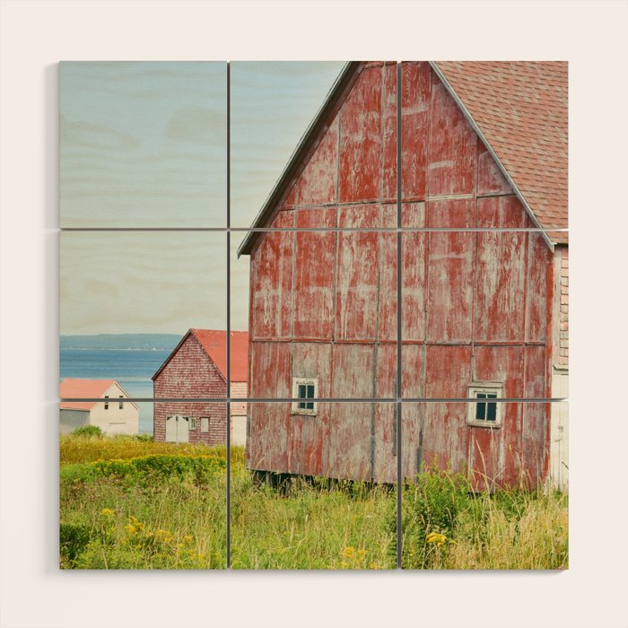 Tancook Island Barns Wood Wall Art Gallery Image 1