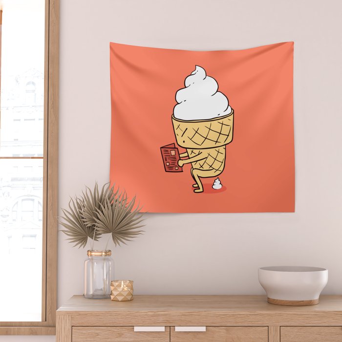 Everyone Poops by ilovedoodle Wall Tapestry Gallery Image 2