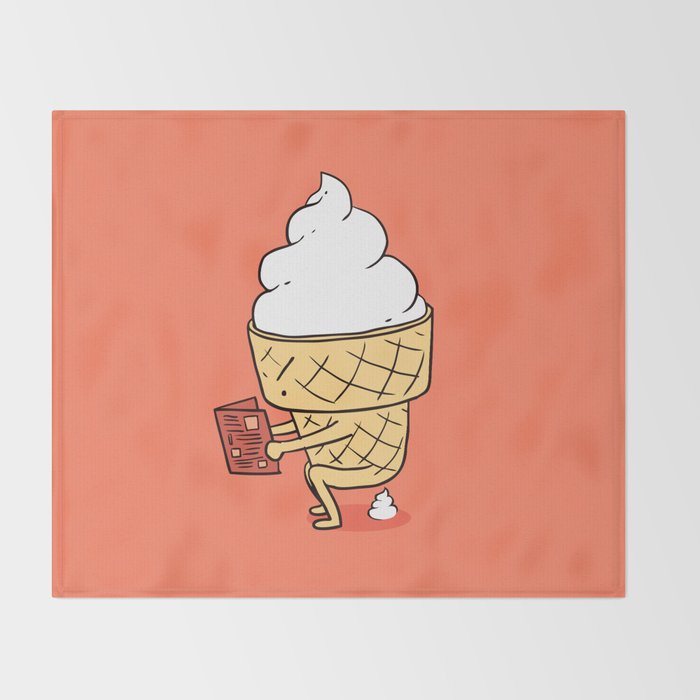 Everyone Poops by ilovedoodle Throw Blanket Gallery Image 2