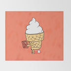 Everyone Poops by ilovedoodle Throw Blanket Gallery Image 2