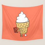 Everyone Poops by ilovedoodle Wall Tapestry Gallery Image 4