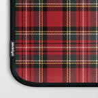 RED TARTAN â Royal Stewart inspired | Collection : Plaid âs not dead â Classic Punk Prints Laptop Sleeve Gallery Image 3