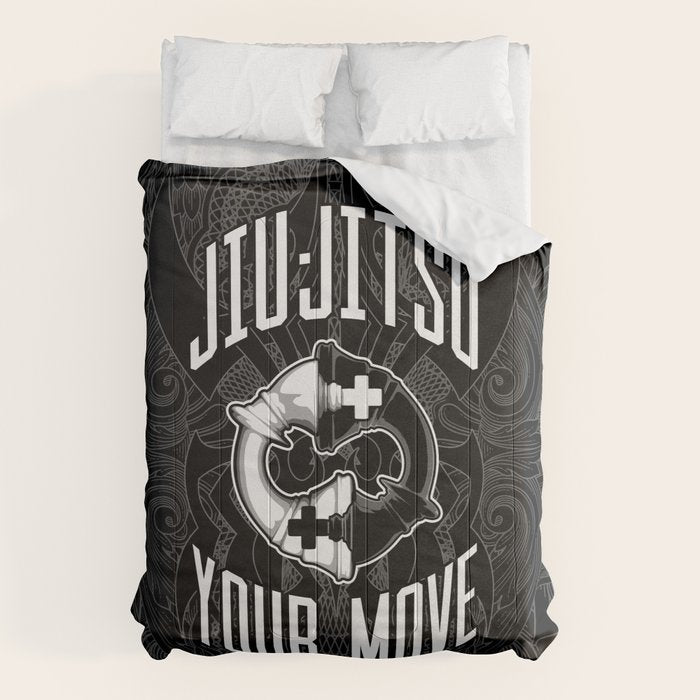 Brazilian Jiu-jitsu Chess Kings Comforter Gallery Image 6