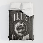 Brazilian Jiu-jitsu Chess Kings Duvet Cover Gallery Image 6