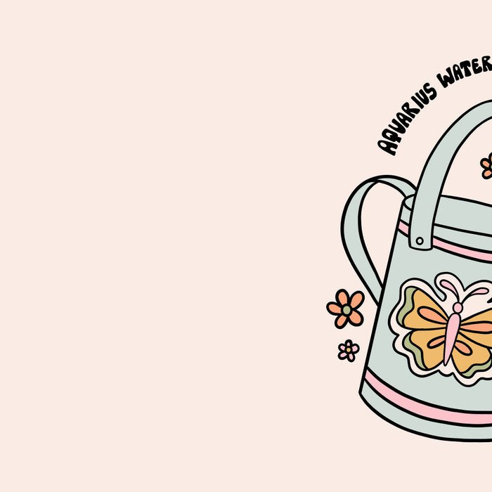 Aquarius Watering Can Coffee Mug Gallery Image 2