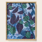 In Season in Blue Raspberry & Teal Serving Tray Gallery Image 1