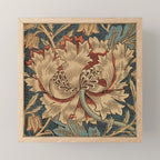 William Morris Honeysuckle Floral Mini Art Print Gallery Image 1