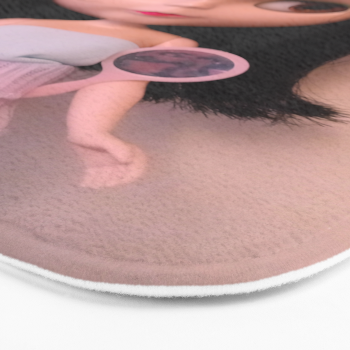 blythe in curlers Bath Mat Gallery Image 3