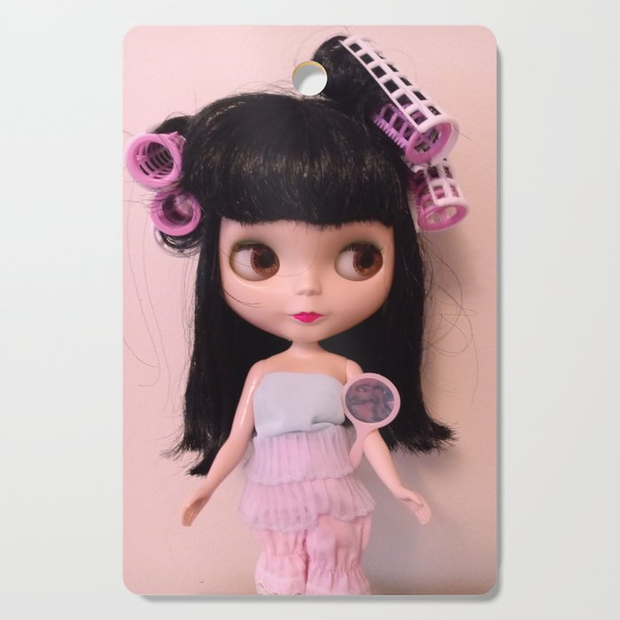 blythe in curlers Cutting Board Gallery Image 1