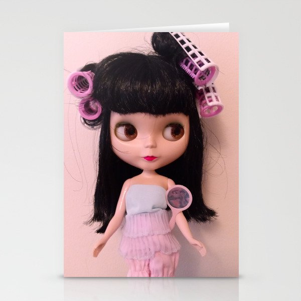 blythe in curlers Stationery Card Gallery Image 2
