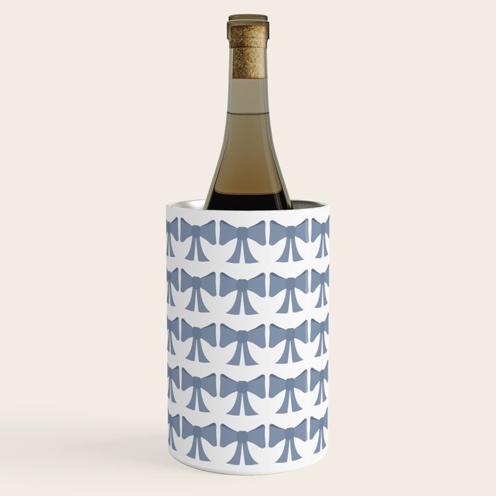Vintage Bows VII Neutral Blue Wine Chiller Gallery Image 2