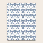 Vintage Bows VII Neutral Blue Notebook Gallery Image 4