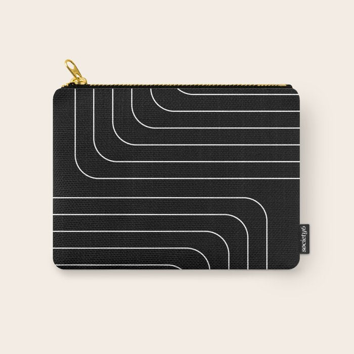 Searching (black) Carry All Pouch Gallery Image 1