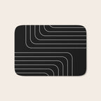 Searching (black) Bath Mat Gallery Image 1