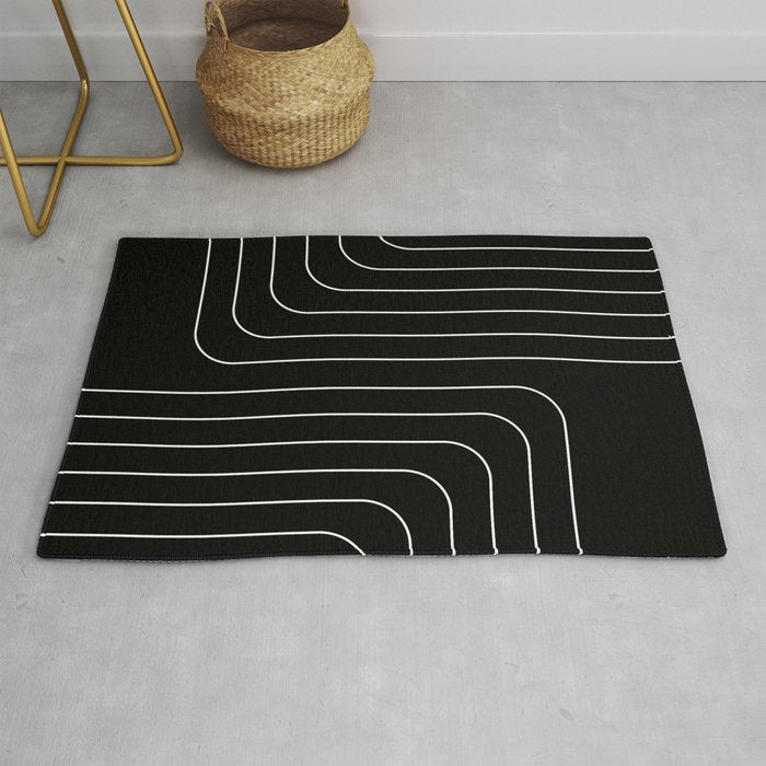 Searching (black) Rug Gallery Image 1