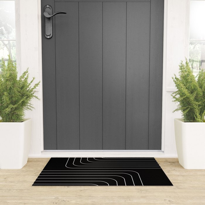 Searching (black) Welcome Mat Gallery Image 3