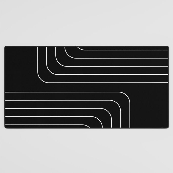 Searching (black) Desk Mat Gallery Image 3