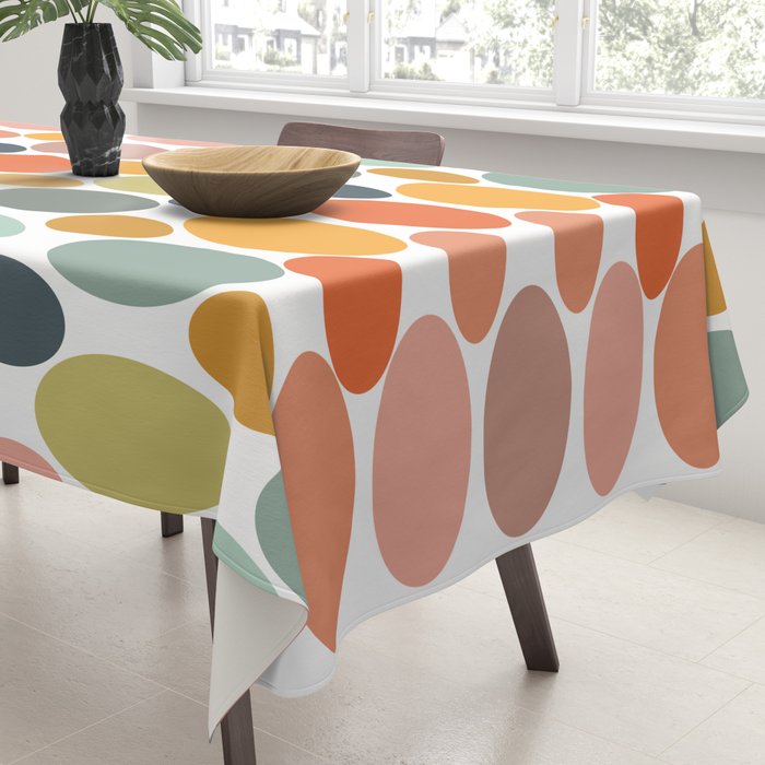 Cheerful Polka Dots  Tablecloth Gallery Image 3