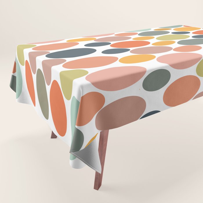 Cheerful Polka Dots  Tablecloth Gallery Image 1