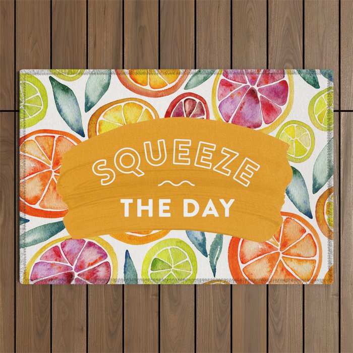 Squeeze the Day - Multi Palette Outdoor Rug Gallery Image 1