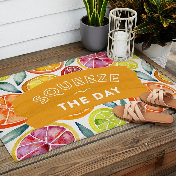 Squeeze the Day - Multi Palette Outdoor Rug Gallery Image 2