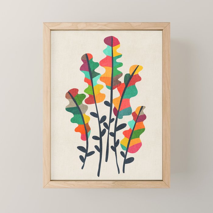 Flower from the meadow Mini Art Print Gallery Image 1