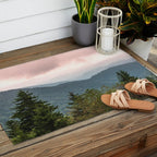 Great Smoky Mountain National Park Sunset Layers III - Nature Photography Outdoor Rug Gallery Image 2