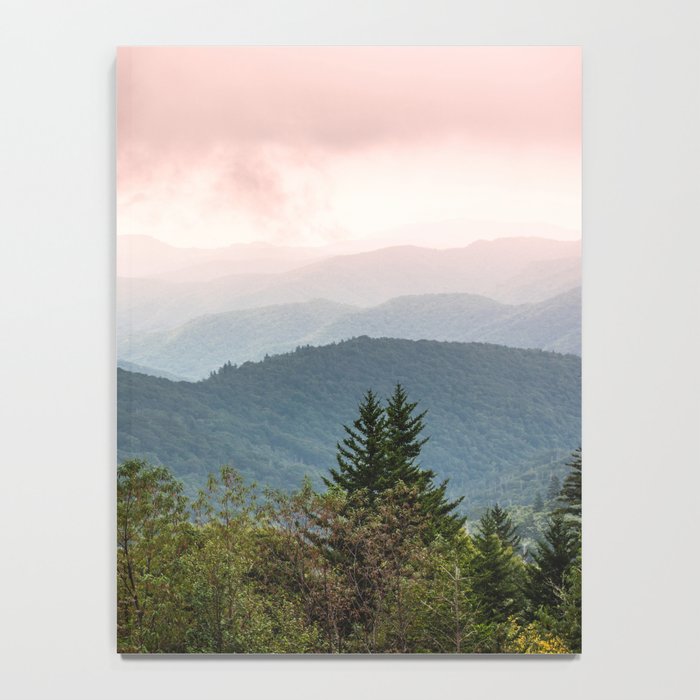 Great Smoky Mountain National Park Sunset Layers III - Nature Photography Notebook Gallery Image 4