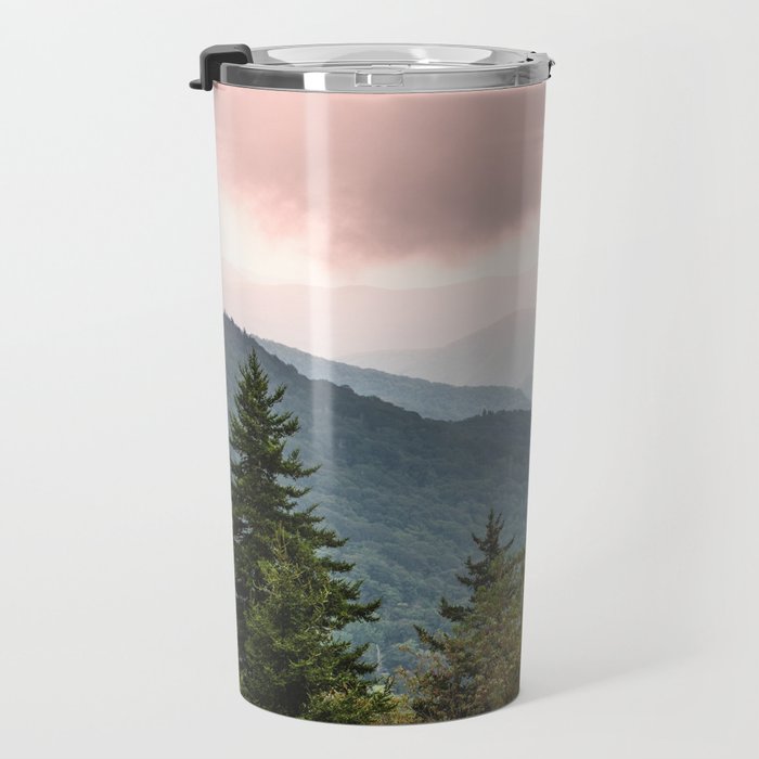 Great Smoky Mountain National Park Sunset Layers III - Nature Photography Travel Mug Gallery Image 3