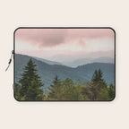 Great Smoky Mountain National Park Sunset Layers III - Nature Photography Laptop Sleeve Gallery Image 1