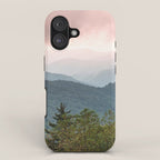 Great Smoky Mountain National Park Sunset Layers III - Nature Photography iPhone Case Gallery Image 1